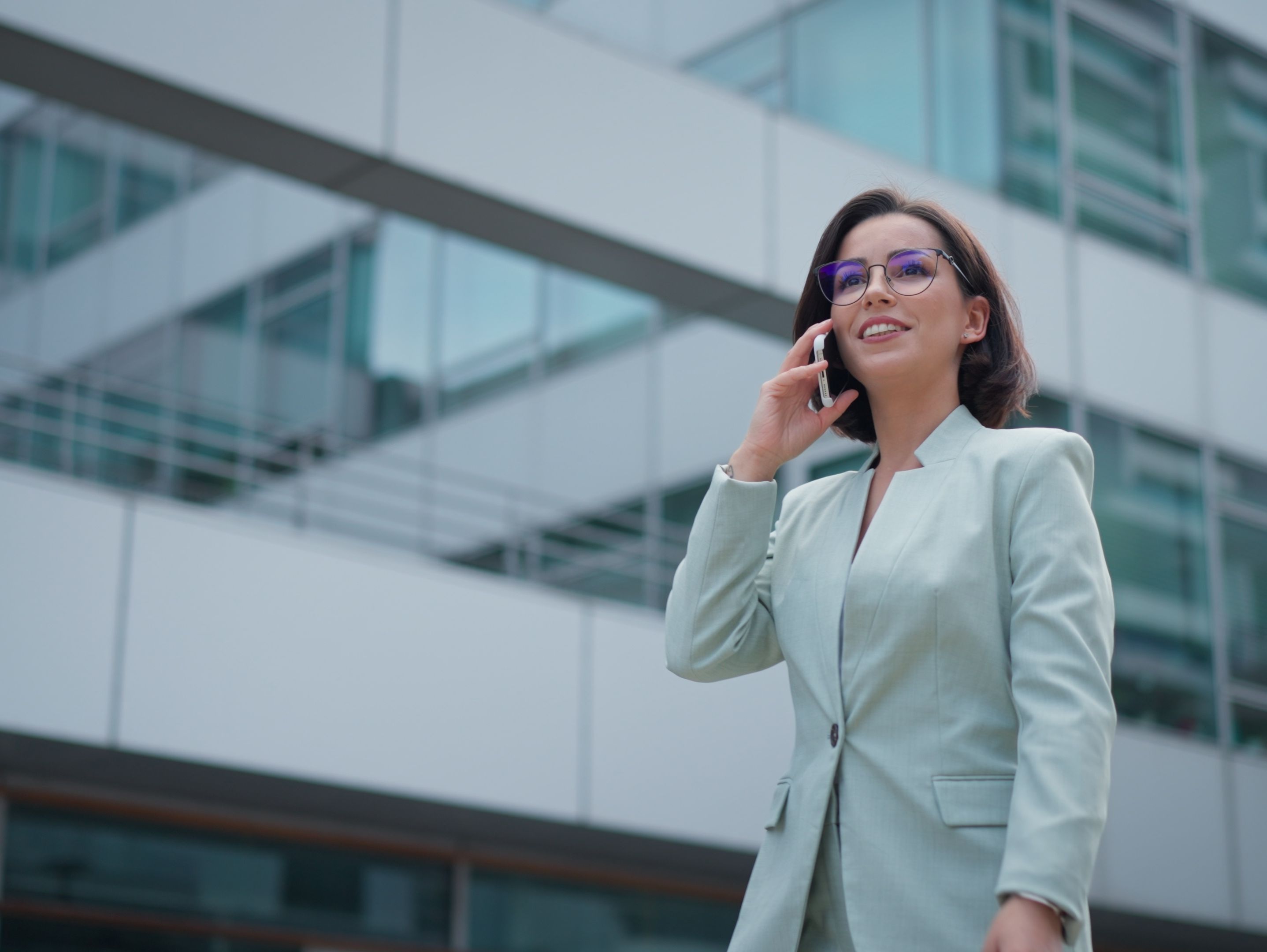 Dråper i rosa og blå toner